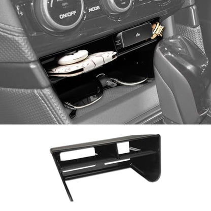 Center Console Organizer Compatible with Subaru Forester 2019 2020 2021 2022 2023 2024 Accessories, Middle Console Storage Box Insert Tray with Charging Hole (NOT for XT or 2025 Models)