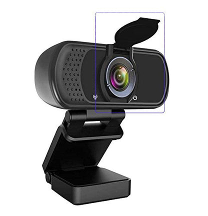 Protective Lens Privacy Cover Shutter for Webcam with Protruding Lens or Flat Area Surrounding Lens Compatible with Logitech C615 C270 for Foscam, Wansview & More