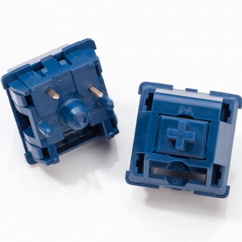 OOCTPK Chilkey 35pcs Light Tactile 5-Pin Mechanical Keyboard Switches Replacement Switch, Crisp Bump with Minimal Effort, Eell-Defined Tactile Bump, Accurate Typing, Pre-Lubricated, Smooth Keystrokes - color: Light Tactile Switches-35pcs