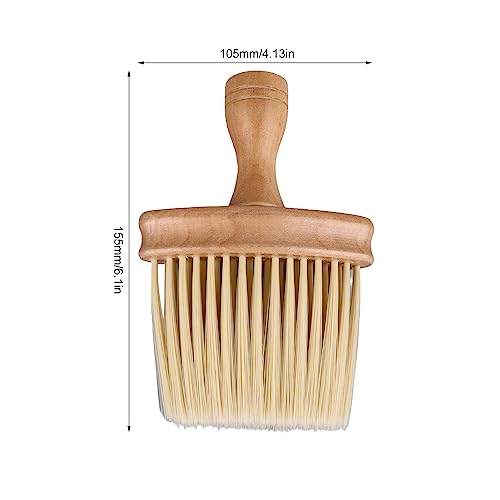 Keyboard Brush Wood for Piano Cleaning, 6.1 x 4.13in Wooden Keyboard Brush, Universal Drum Ukulele Piano Brush, Non Static Instrument Dust Removal Brush for Instrument, Car