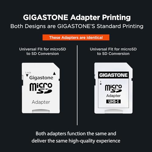 Gigastone 16GB Memory Card Pack of 2 Cards, Camera Plus Series, Speed Up to 85MB/s. Ideal for Full HD Video Gopro Camera Drone, U1 C10 Micro SDHC Card with Mini Case and SD Adapter. - color: 16GB Card Pack of 2
