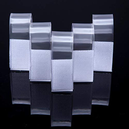 Boao 25 Pieces Table Skirting Clips SMC Model Plastic Tablecloth Clips for Table 1.5-2 Inch with Hook and Loop for Meeting Party Indoor Outdoor Events (Pack of 2) - size: 1.5 - 2 Inch (Pack of 2)
