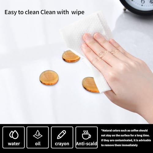 Clear Desk Mat, Non-Slip PVC Desk Protector Mat with Round Edge, Heat Resistant & Waterproof Clear Desk Writing Mat for Home and Office (23.6"*11.8") - size: 23.6" x 11.8"