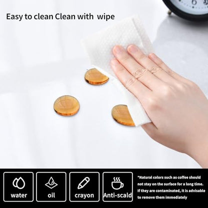 Clear Desk Mat, Non-Slip PVC Desk Protector Mat with Round Edge, Heat Resistant & Waterproof Clear Desk Writing Mat for Home and Office (47.2"*15.7") - size: 47.2" x 15.7"