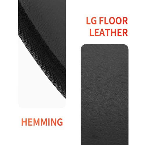 Electric Heated Floor Mats - AC 110V Foot Heater, Heated Foot Warmer Mat Under Desk for Office and Home (Black) - color: Black