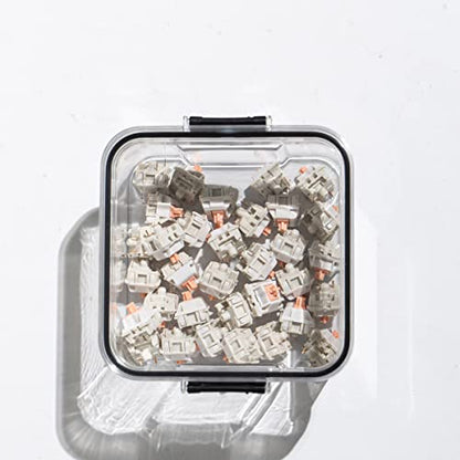 Gliging Switch Storage Mechanical Keyboard Switch Can Keycaps Sealed Can Storage Bottle Display Can Keycap Storage Box - size: Big