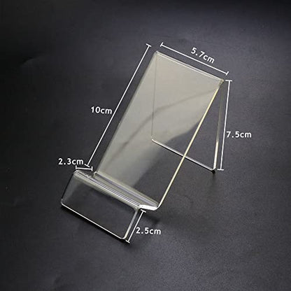 Console Exhibition Bracket for GB GBP GBC GBA PSP PSV 3DS 2DS Clear Plastic Stand Shelf Window Counter Display Showcase (B) - color: B