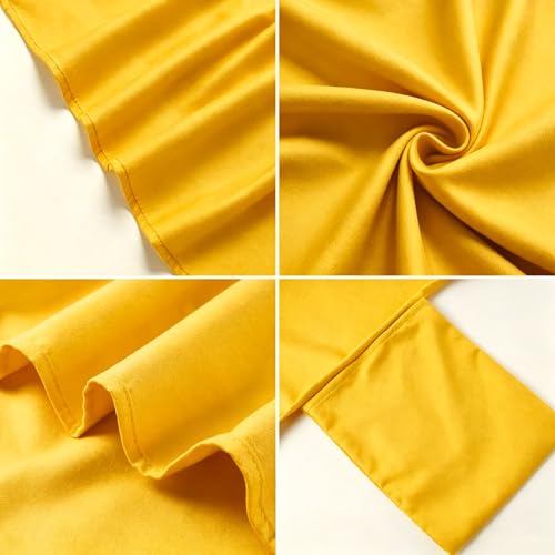 VOCOOL Lounge Chair Cover Beach Towels Covers Quick Dry Soft | Microfiber Pool Chair Towel with Side Pockets for Outdoor Summer Hotel Sunbathing Garden Sun Lounger, Yellow, 85" x 30" - color: Yellow