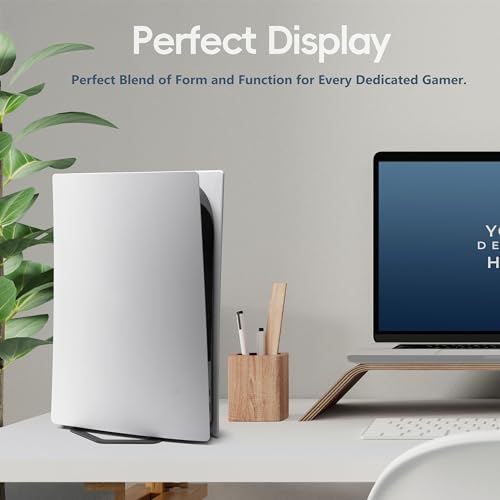 Stand for PS5 Slim,All-Metal Vertical Stand for PS5 Consoles