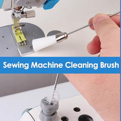 10Pcs Cleaning Brush, Double End Sewing Machine Cleaning Brush for Multi-Purpose Home Automobile Computer Keyboard Cleaning for Housewives, Car Enthusiasts, Office Workers