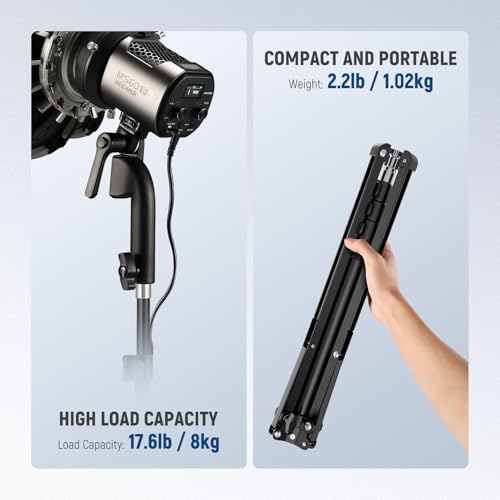 NEEWER Microphone Stand with Flexible Arm, Boom Arm Mic Floor Tripod Mount Holder with Mic Clips, 3/8" to 5/8" Adapter, Cable Clips for Singing Vlogging Live Streaming Video Recording, MS010