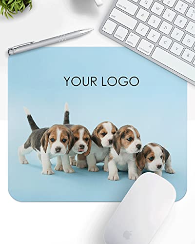 Personalized Custom Mouse Pad – 2 Pack 8 x 9 inch Non-Slip Rubber Base Eco-Friendly Mat Desk Mousepad Keyboard Customized Photo Design Text Name Picture Gift (MPS0698, 8 X 9 Inches) - color: MPS0698
