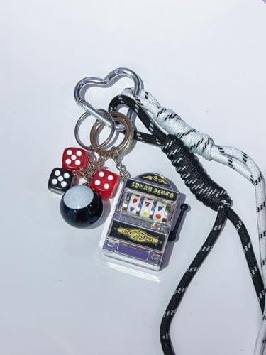 Designer Rope Bag Charms for Handbag Y2k Accessories Purse Charm Hanging Ornament Backpack Charm - color: Black Machine