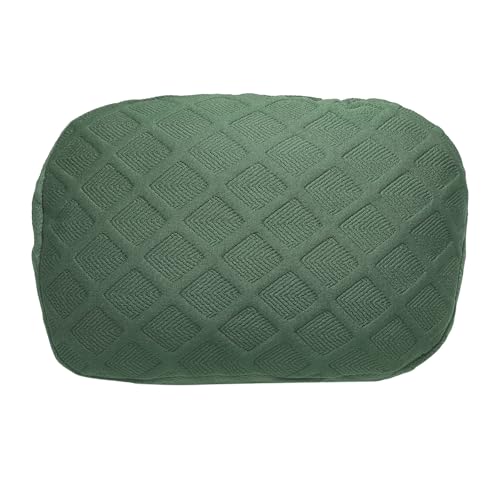 uxcell Office Chair Pillow Cover, Office Chair Headrest Attachment Mesh Removable Headrest Protector for Home Desk Computer Chairs, Bean Green - color: Bean Green