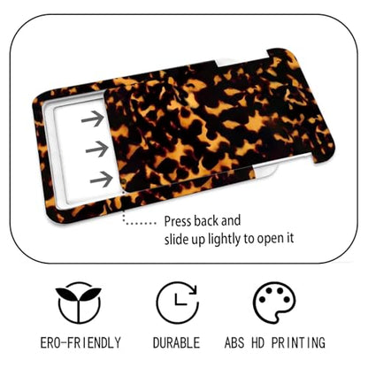 ID Badge Holder with Lanyard Fashionable ID Card Holders with Retractable Lanyards Soft Fiber Metal Clip Sturdy Buckle for Key Wallet Work Nurse Teacher (Luxury Leopard) - color: Luxury Leopard