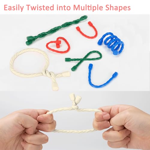 8PCS Silicone Cable Ties 12 Inch Reusable Twist Ties Steel-Core Cable Tie Straps Organizer All Purpose Bendable Cord Tie for Indoor Outdoor Bundling Holding Securing and Wrapping Cables (White) - color: White, size: 12-Inch (8PCS)