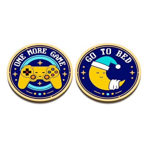 Gamer Gift for Sons Boys Girls Men Women Boyfriend Decision Maker for Game Lover Fan Stress-Relieving Gaming Accessories for Birthday, Teen Boys Easter Basket Ideas - color: Blue
