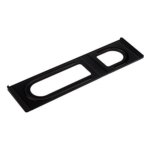 CraftMaster Union Tray for Apple Magic Keyboard and Apple Magic Trackpad 2 - Metal Dock Stand Controls Your iMac or Laptop Remotely, Premium Home and Office Accessory - Black - color: Black