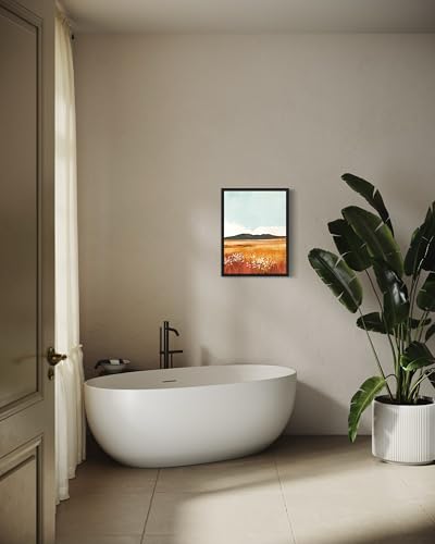 Carrizo Plain UnFramed Wall Art Print Poster, California Boho Decor Posters Prints Scenery Landscape Home Picture Painting Artwork Gallery 4 (Carrizo Plain, 24"L x 18"W, Unframed) - color: Carrizo Plain, size: 24"L x 18"W