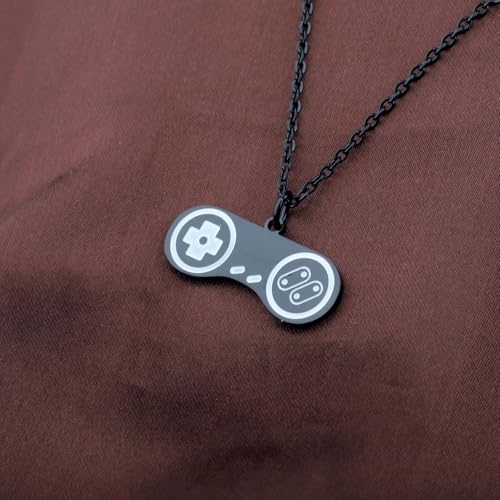 CENWA Gamer Pendant Jewelry Game Controller Necklace Gamer Jewelry (Gamer Necklace)