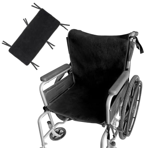 Waterproof Wheelchair Seat Cover Pads,6 Straps Reusable Seat Pads Cover with Anti-Slip Protector Washable for Elderly,Incontinence Patients,Nursery
