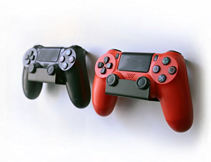 Monzlteck New Wall Mount for PS4 Controller,Compatible with PS5 Controller,Screw-Free Application（1 Piece）