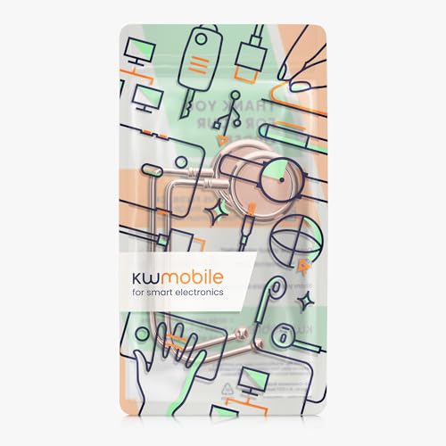 kwmobile Purse Hook for Table - Set of 2 Purse Holder - Handbag Hanger - Portable Bag Holder - Bag Hooks for Desk - Table Hook Rose Gold - color: Rose Gold