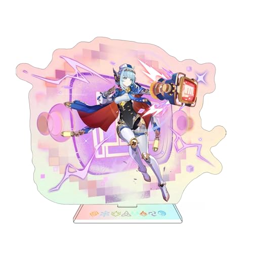 Rainteam Characters Acrylic Stand Figure,Colorful and Exquisite Character Design for Game Fans' Collection (Ineffa) - color: Ineffa