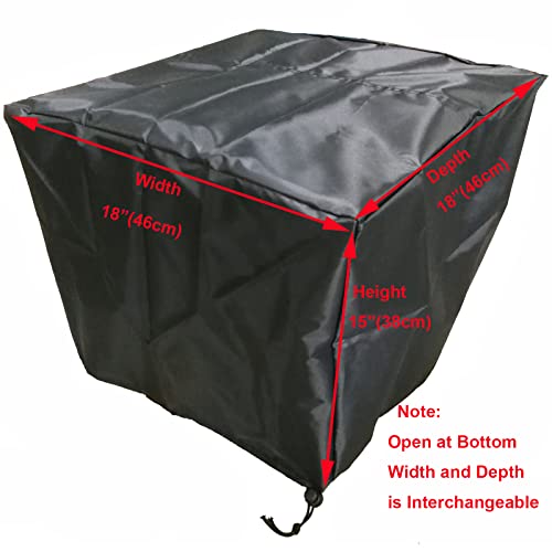 Large Printer Dust Cover (18W x 18D x 15H), We Have All Popular Size Printer Jacket Copiers Cover Compatible for Canon / HP / Epson / Brother Printers