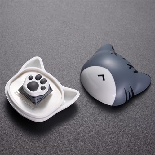 SYA ZOMOPLUS Cute Keycaps,Novelty Cat-Claws Keycap 3D Model OEM Profile Keyboard Keycaps Squishy-Paws Custom Key Caps for Cherry MX Switches Mechanical Gaming Keyboard ESC-Key Keycap(Dragen-Li1pcs) - color: Dragen-Li-1pcs