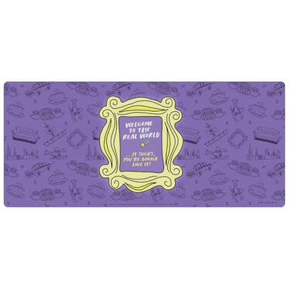 Head Case Designs Officially Licensed Friends TV Show Peephole Frame Graphics 37.4 x 15.75 x 0.16 inches (900 x 400 mm) - XL Gaming Office Desk PC Keyboard Mouse Mat Pad - size: 37.4 x 15.75 x 0.16 inches (900 x 400 mm) - XL