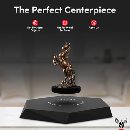 Levitexa Nimbus Levitating Display - Floating Display, Levitating Stand, Levitation Decor, Magnetic Stand, Magnetic Levitation for Figures and Toys - 400 grams Capacity