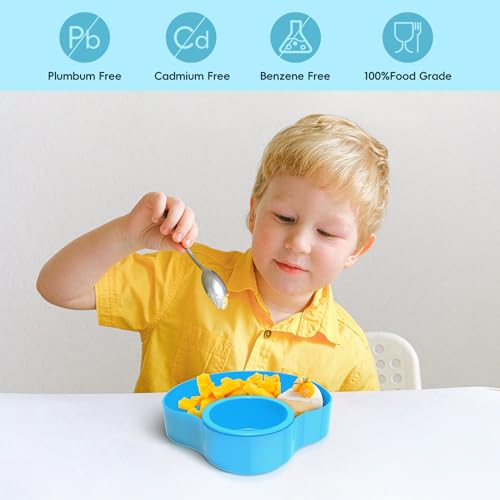 Car Seat Cup Holder for Kids - Kids Travel Tray with Snack Tray, CarSeats Snack Trays for Toddler, Car Cup Holder for Safety Seats, Fits Stroller & Booster (bluegray) - color: bluegray