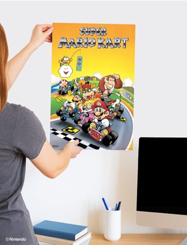 Pyramid America Nintendo - Super Mario Kart - 11 x 17 Poster Wall Art, Ideal for Home Decor, Room Decor & Living Room Decor