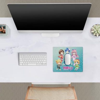 Head Case Designs Officially Licensed Hatsune Miku Characters Graphics 9.84 x 11.81 x 0.12 inches (250 x 300 mm) - S Gaming Office Desk PC Keyboard Mouse Mat Pad - color: Characters, size: 9.84 x 11.81 x 0.12 inches (250 x 300 mm) - S