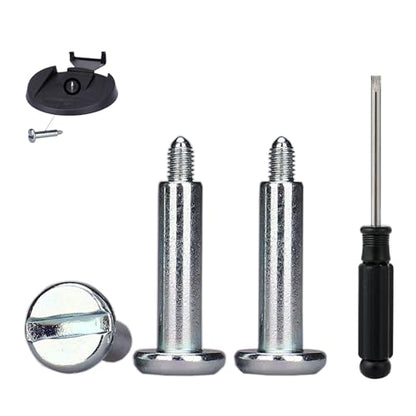 3Pcs Vertical Stand Holder Bottom Screw Fixing Screws for PS5 Console Stand Support Screws (Sliver - 3 Pcs)