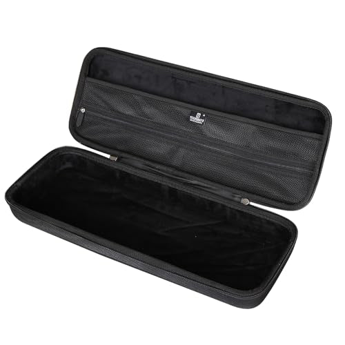 Tourmate Hard Storage Case for ASUS ROG Strix Scope II 96 (Mechanical)/ II 96 RX(Optical) Wireless Gaming Keyboard - Travel Case for RK ROYALKLUDGE RK98/RK96/N80/RK61,Aula F87/HERO 68 (Only Box) - color: black
