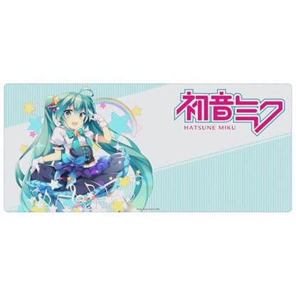 Head Case Designs Officially Licensed Hatsune Miku Stars and Rainbow Graphics 37.4 x 15.75 x 0.16 inches (900 x 400 mm) - XL Gaming Office Desk PC Keyboard Mouse Mat Pad - color: Stars and Rainbow, size: 37.4" x 15.8"