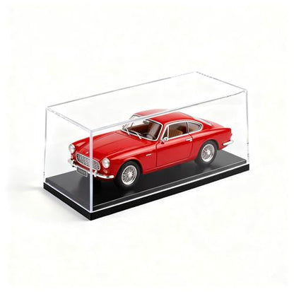 Model Car Display Case, 1:43 Scale Acrylic Display Box for Cars, Stackable Dustproof Storage Boxes for Collectibles, Figures and Memorabilia, 6.5 x 2.9 x 2.5 inch - size: 6.5 x 2.9 x 2.5 inch