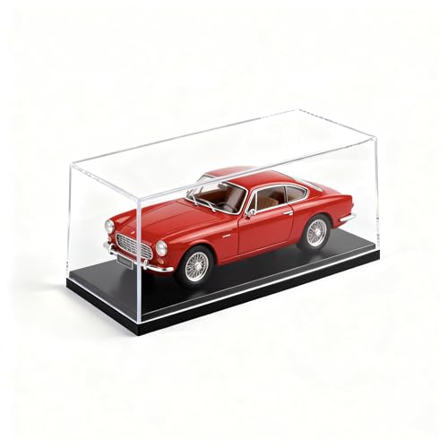 Model Car Display Case, 1:43 Scale Acrylic Display Box for Cars, Stackable Dustproof Storage Boxes for Collectibles, Figures and Memorabilia, 6.5 x 2.9 x 2.5 inch - size: 6.5 x 2.9 x 2.5 inch