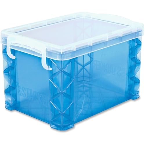 Super Stacker Index Box, 4" x 6", Blue, 1 Box (40306) - color: Blue, size: 4" x 6"