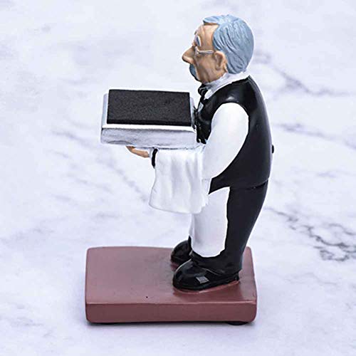 Pilarmuture Watch Display Stand Jewelry Organizer Astronaut/Old Housekeeper Handmade Watch Holder Resin Figurine Jewelry Watch Storage Rack Eyeglass Holder for Office Home Decoration - size: 1#old housekeeper