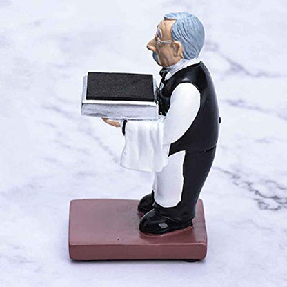 Pilarmuture Watch Display Stand Jewelry Organizer Astronaut/Old Housekeeper Handmade Watch Holder Resin Figurine Jewelry Watch Storage Rack Eyeglass Holder for Office Home Decoration - size: 1#old housekeeper