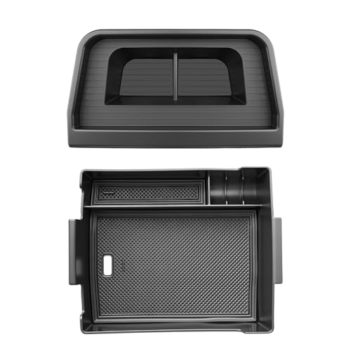 SKTU 2PCS for 2025 2026 Ford Maverick Center Console Organizer for 2025 2026 Ford Maverick Dashboard Organizer 2025 2026 Maverick Console Tray Ford Maverick 2025 2026 Accessories ABS Console Tray - color: 2PCS for 2025 2026 Maverick