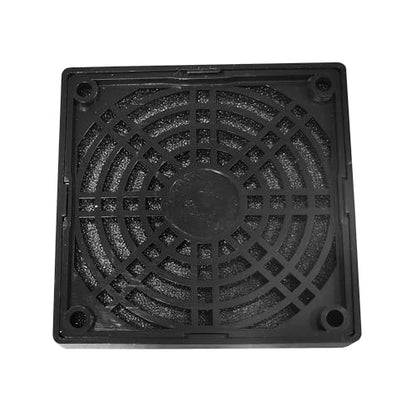 uxcell 2 Pack Fan Dust Filter Guard Grill Cover Black Plastic Computer Mesh for 80mm PC Case Fan