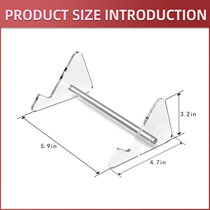 RUNJRX Keyboard Stands 1-Tier, Mechanical Keyboard Acrylic Display Stand, Transparent Acrylic Keyboard Stand, Holder Stand For Gaming Keyboards(1Pcs) - color: Transparent