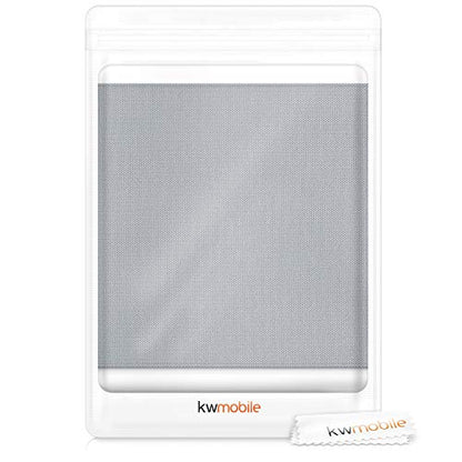kwmobile Dust Cover Compatible with Canon Pixma MX495 / TR4550 / 4551 / 4755i - Printer Case - Fabric Protector Cover - Light Grey