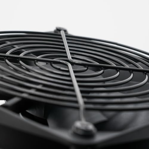 Black 2 Pack PC Fan Grill,PC Fan Cover | Black Iron 2 Pack 120MM Fan Grill,120MM Fan Cover with Screws for Computer Case Cooling Decoration. - size: FCI2-2 PCS