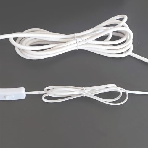 1000 pcs 6 inch White Cable Twist Ties Plastic Twist Ties with Rugged Metal Innercores Reusable Fastening Cable Cord Wire Ties - size: 6 inch-White