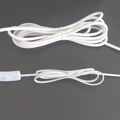 1000 pcs 6 inch White Cable Twist Ties Plastic Twist Ties with Rugged Metal Innercores Reusable Fastening Cable Cord Wire Ties - size: 6 inch-White